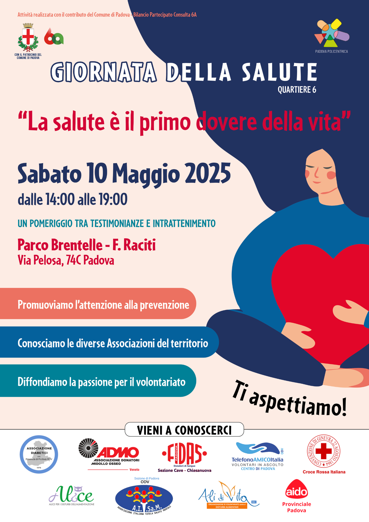 Clicca per accedere all'articolo Giornata della salute - Parco Brentelle - Sabato 10 maggio